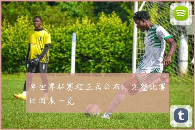 年世界杯赛程正式公布：完整比赛时间表一览